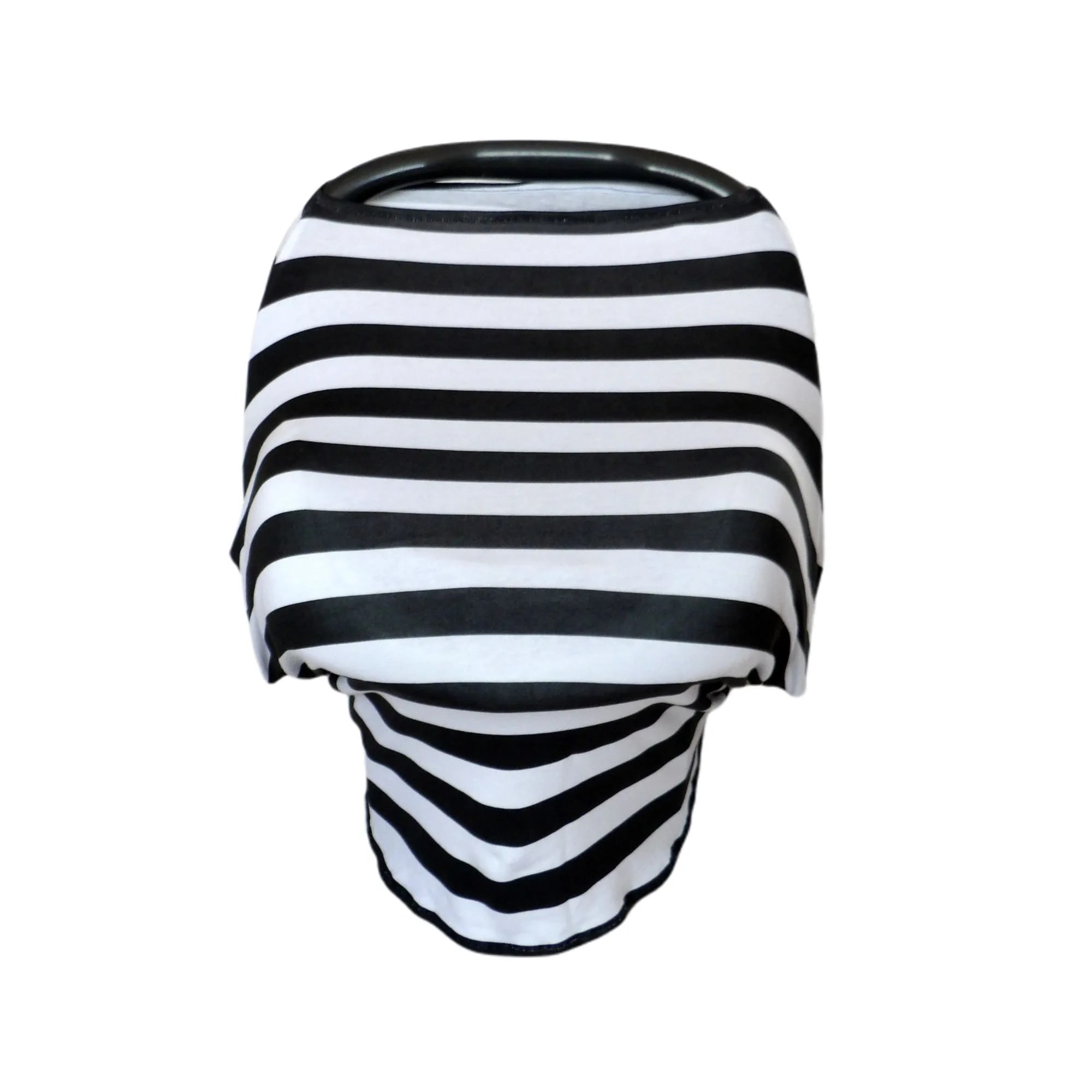 Husa prot.cu dungi late alb si negru