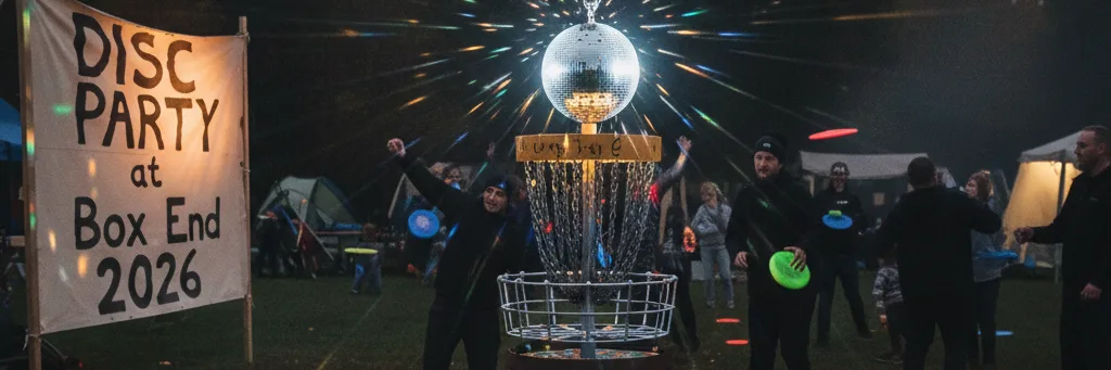 Disc Party at Box End