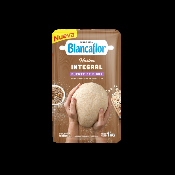 BLANCAFLOR HARINA INTEGRAL X 1KG