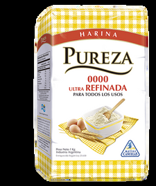 PUREZA HARINA 0000 X 1KG