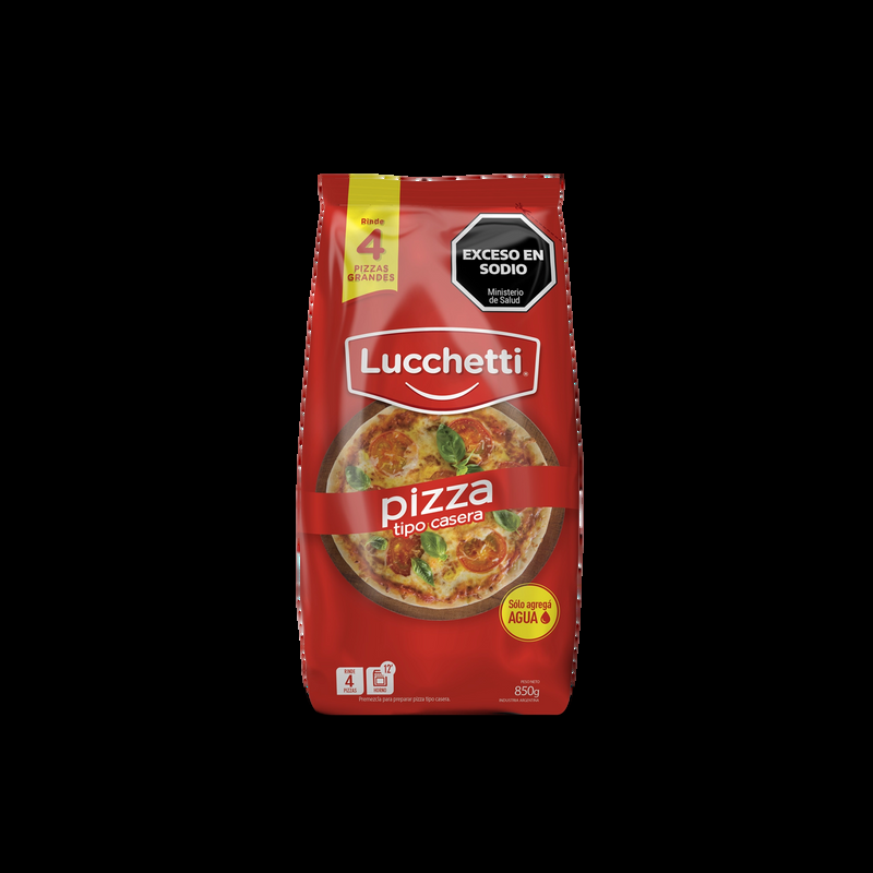LUCCHETTI PREMEZCLA PIZZA X850GR