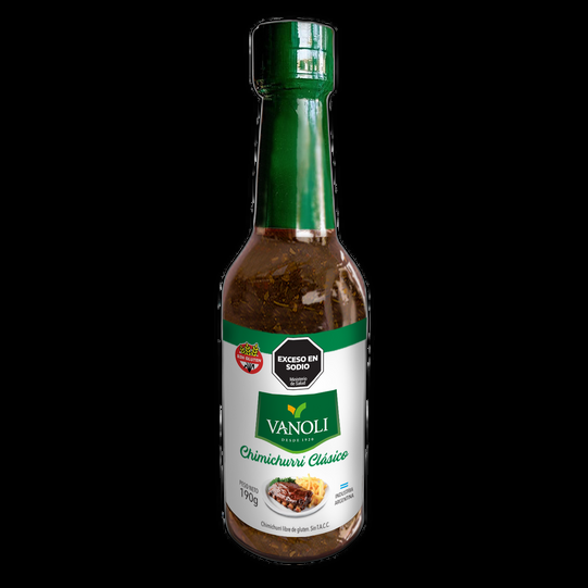 VANOLI CHIMICHURRI PET 12X190 CC