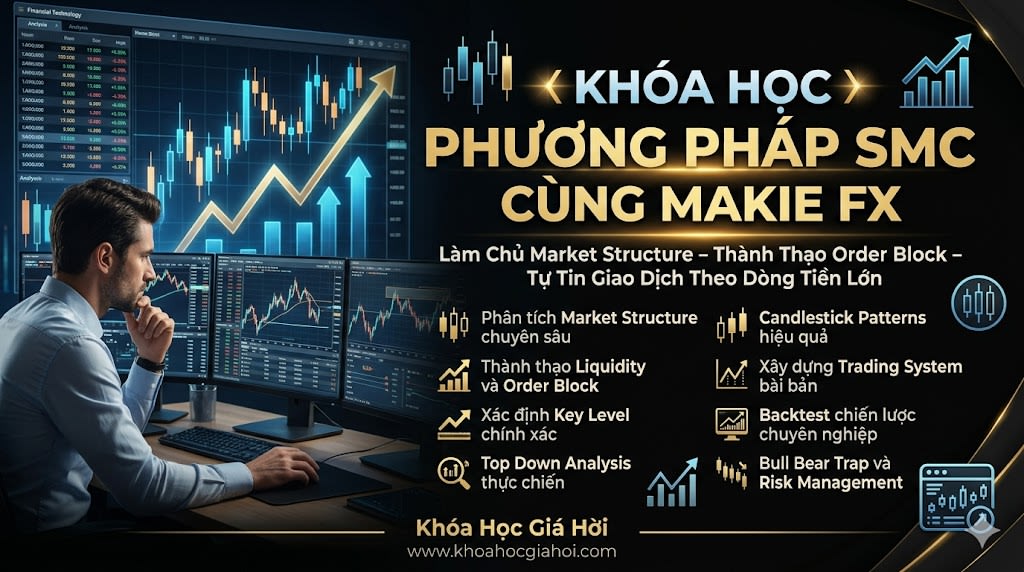 Khóa Học Phương Pháp Smc Cùng Makie Fx