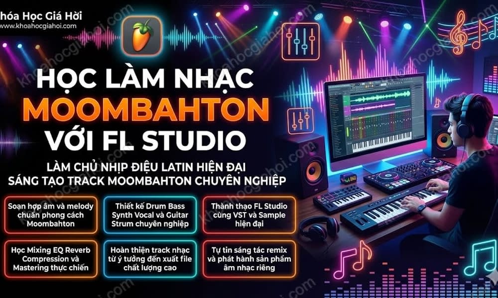 Học Làm Nhạc Moombahton Với FL Studio