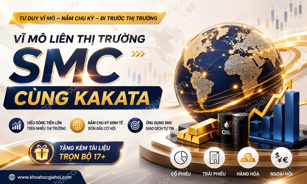 Khóa Học Vĩ Mô Liên Thị Trường Smc Cùng Kakata