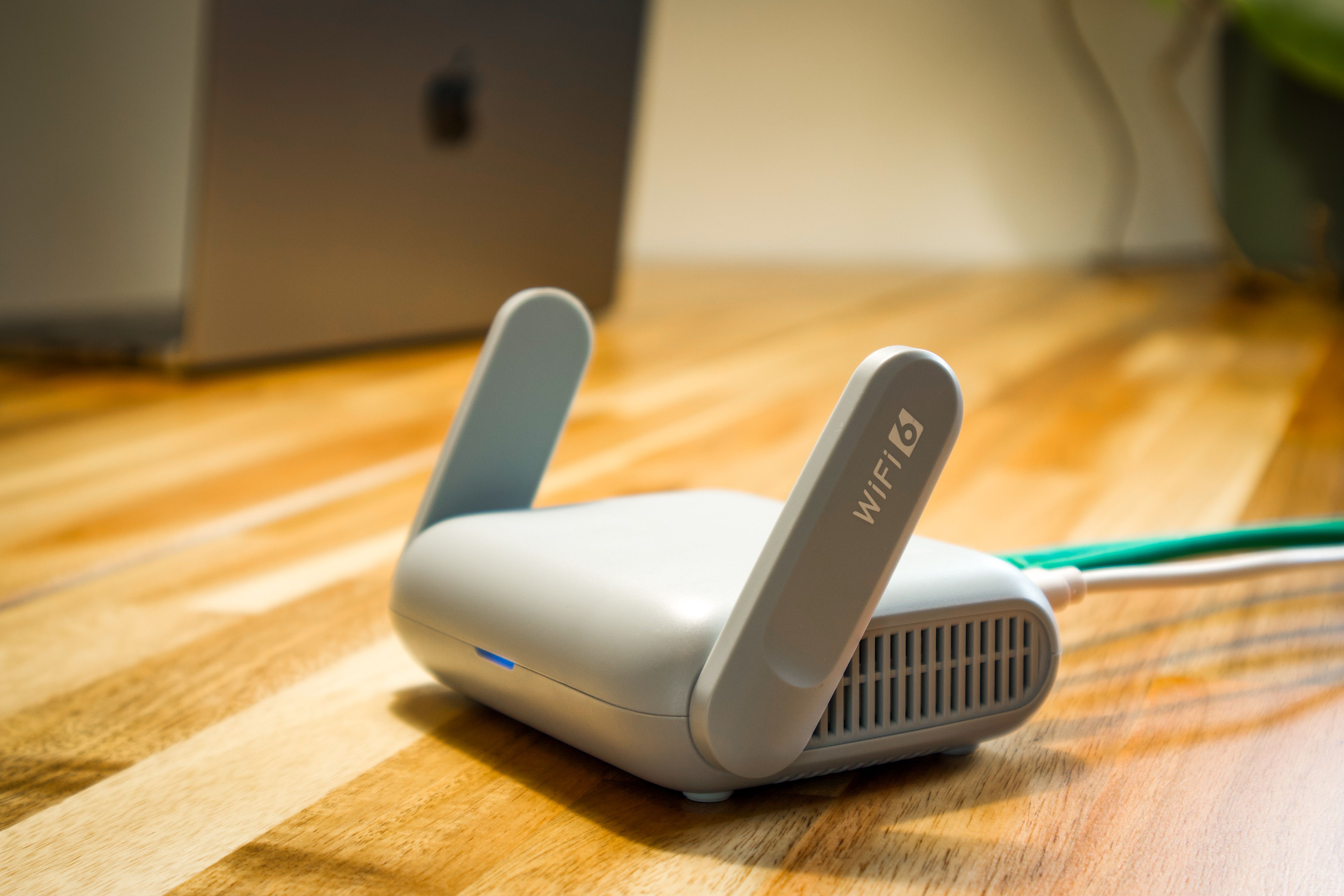 Wi-Fi 6 wireless router used for business internet connectivity, highlighting the importance of guest Wi-Fi security and improved business cybersecurity.            Is this conversation helpful so far?