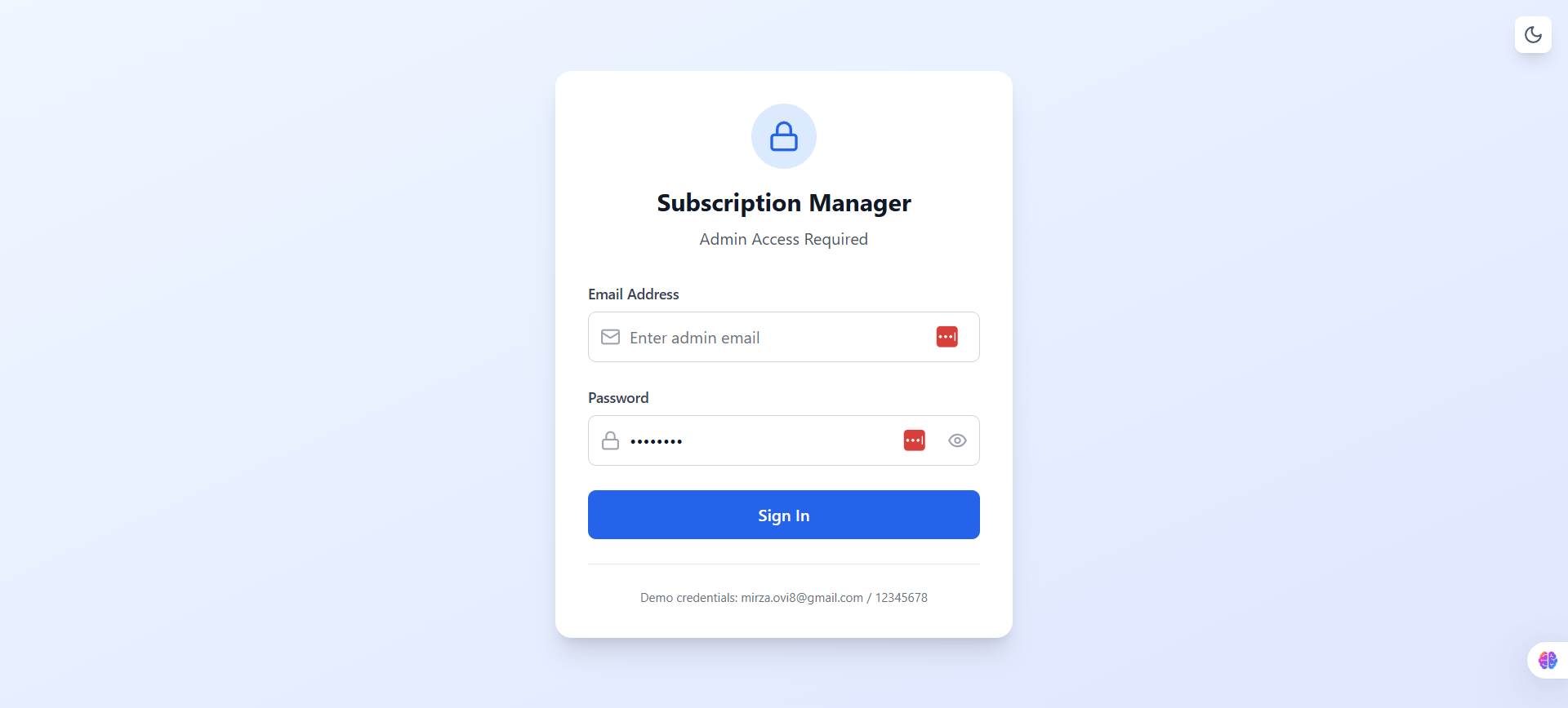 Subscription Payments