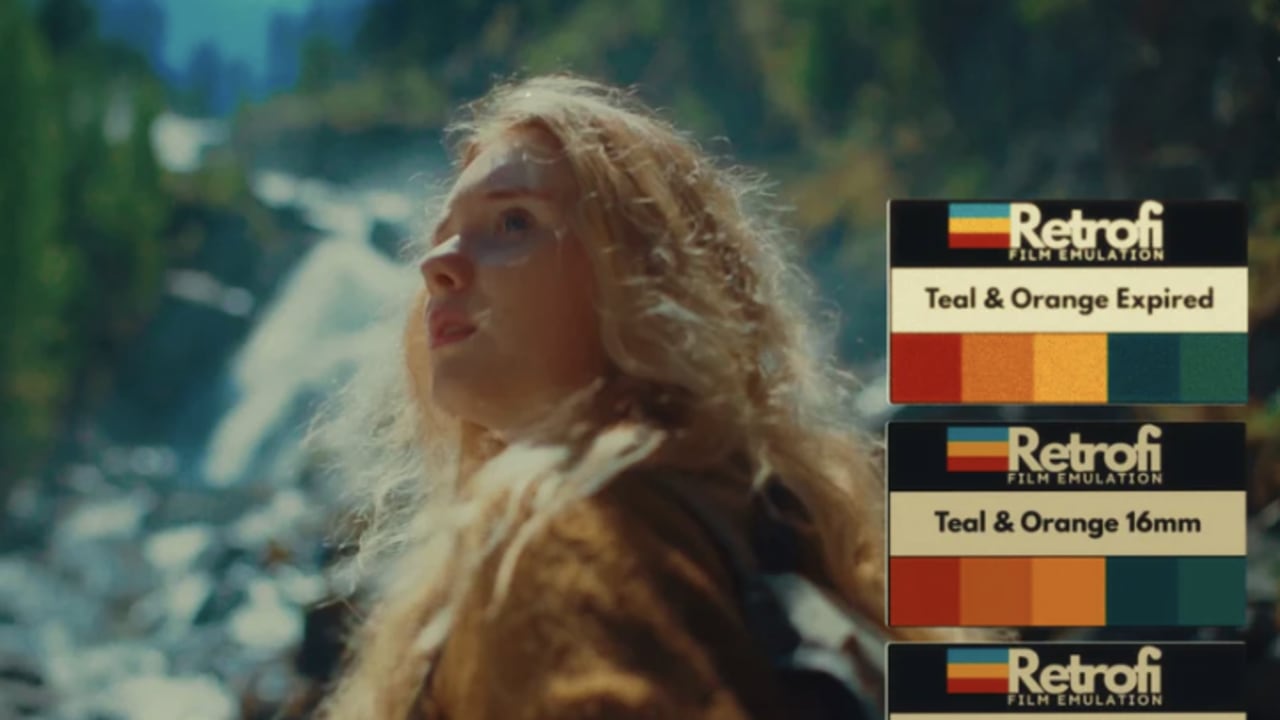 Retrofi Teal & Orange Film Powergrades