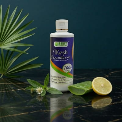 Keshsoundarya Herbal Shampoo - 250ml - Authentic Ayurvedic Wellness - Best Ayurveda