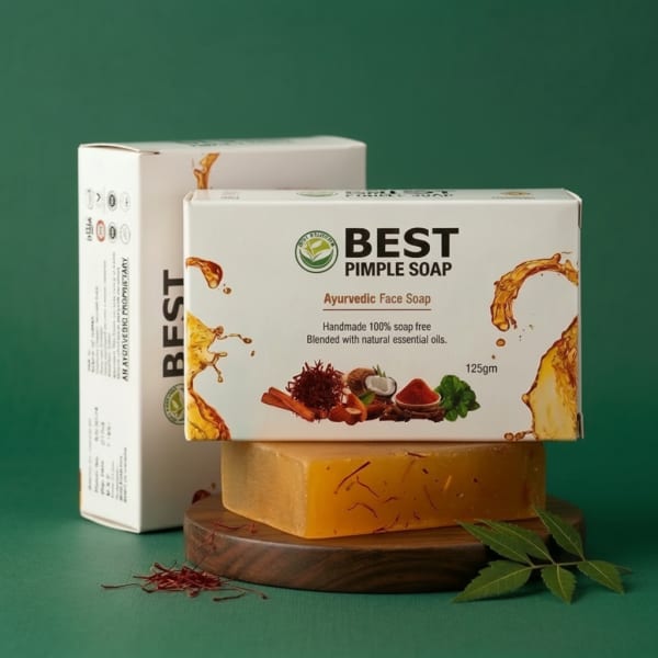 Best Pimple Soap - Pack Of 2 - Authentic Ayurvedic Formulation - Best Ayurveda