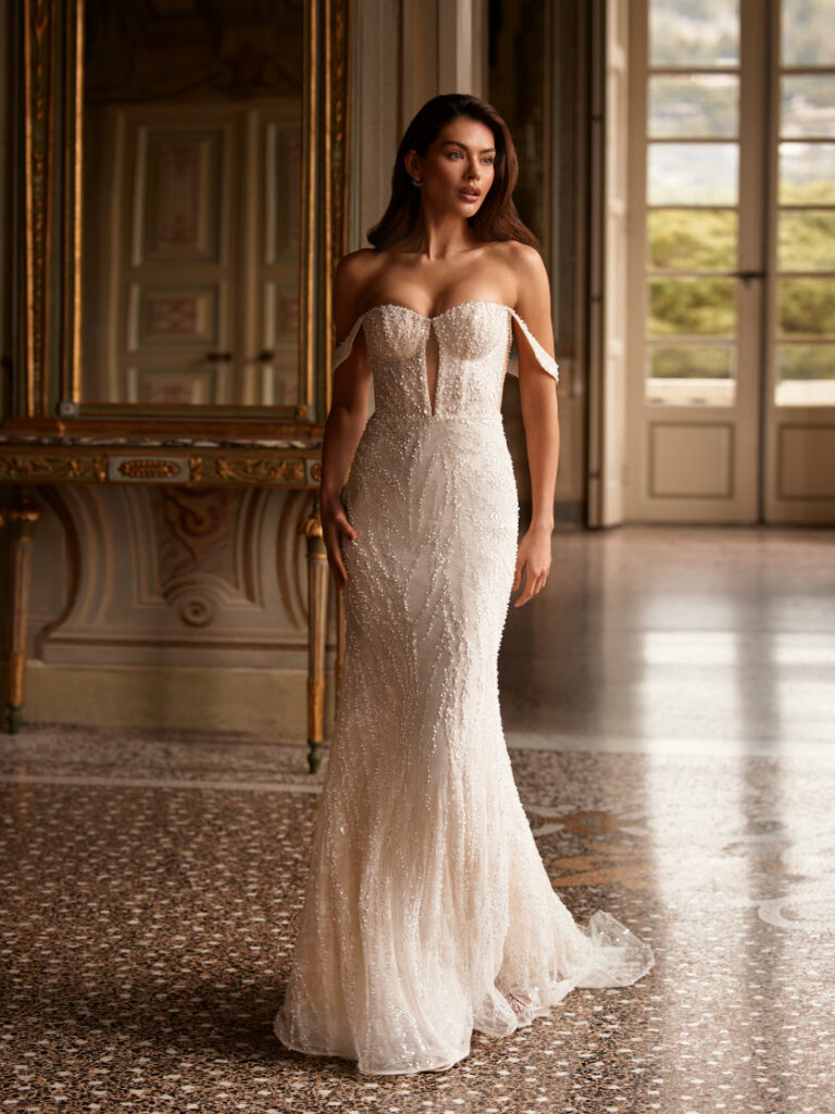 Blush Mermaid Radiance: Captivating Design by Anna Sposa