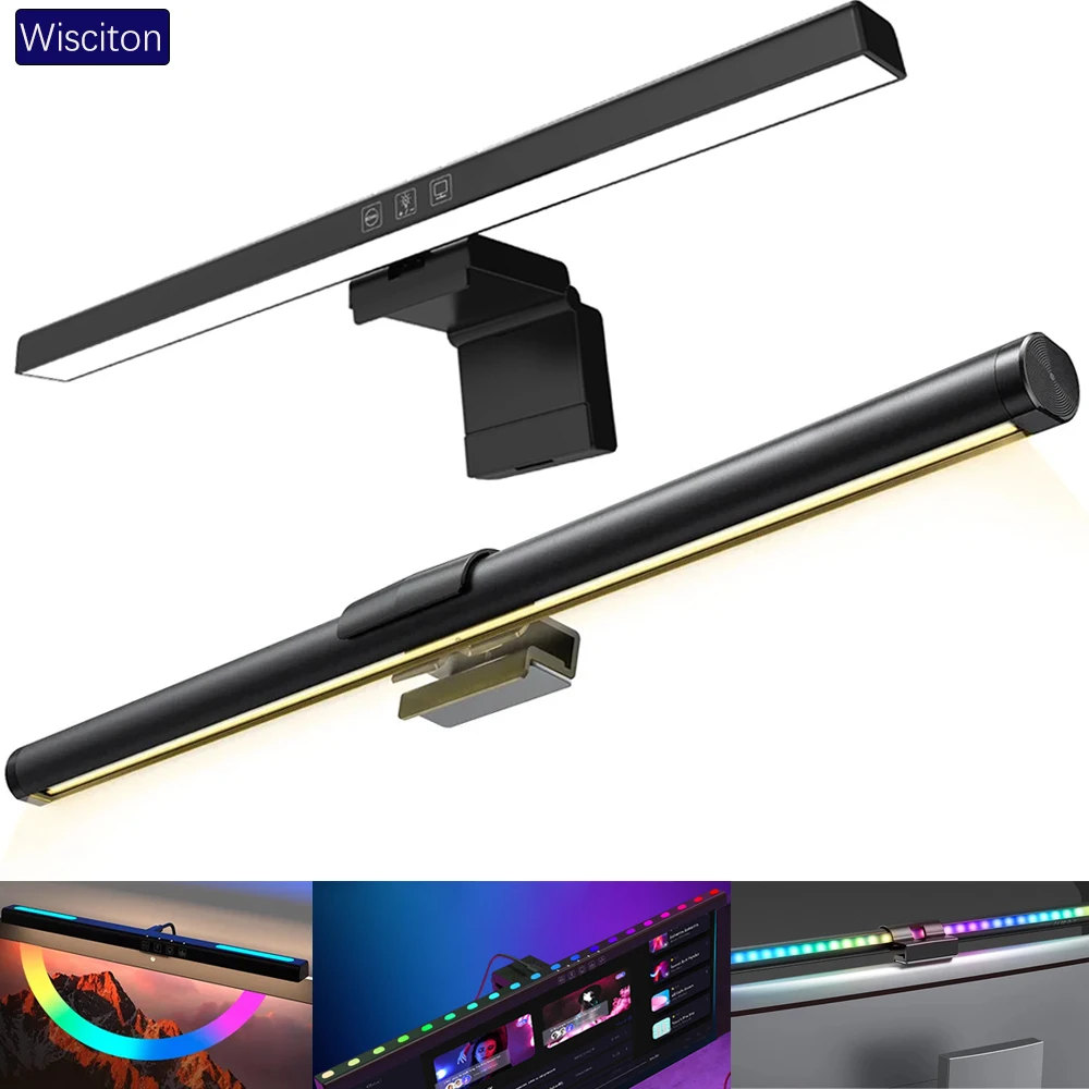 RGB Monitor Light Bar for Gaming and Work Setups gallery 2