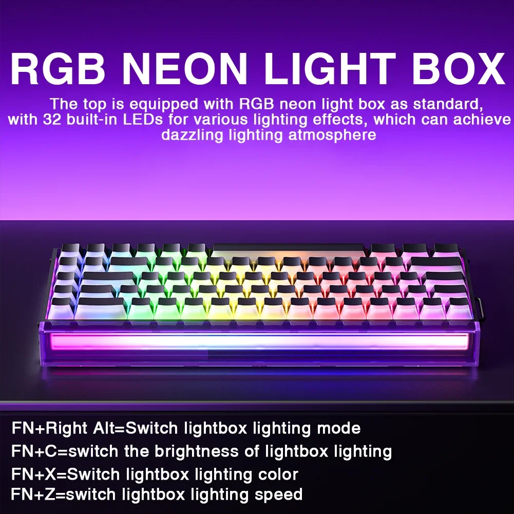 AULA HERO 68HE Magnetic Gaming Keyboard gallery 2