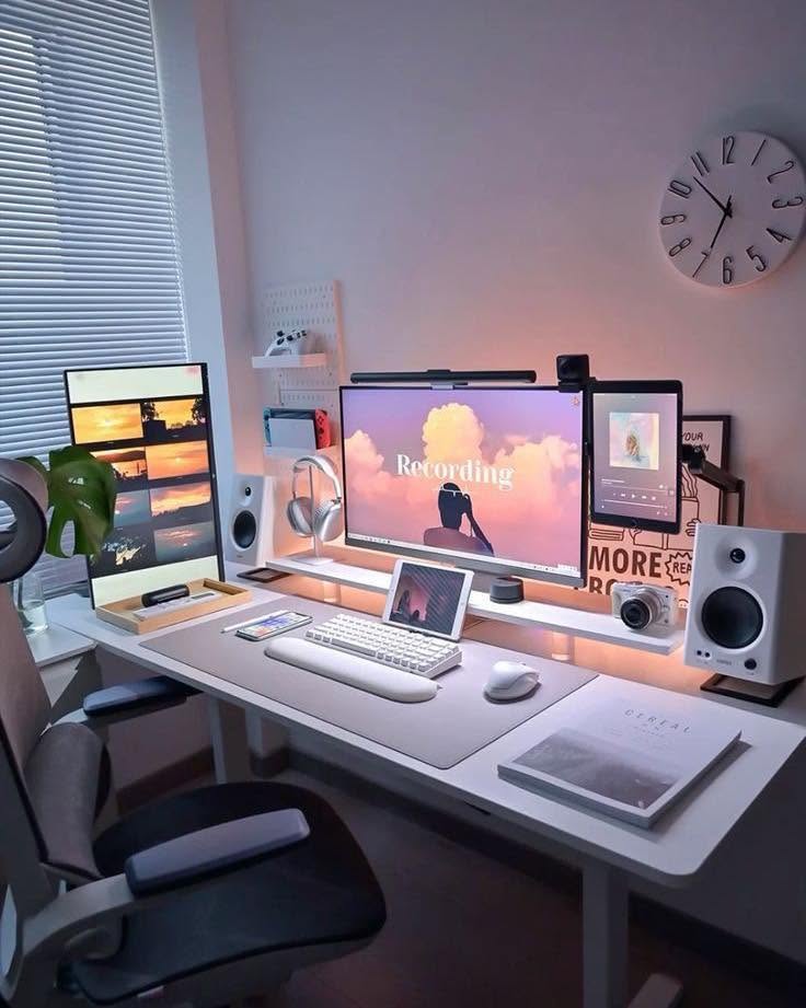 Desk setup