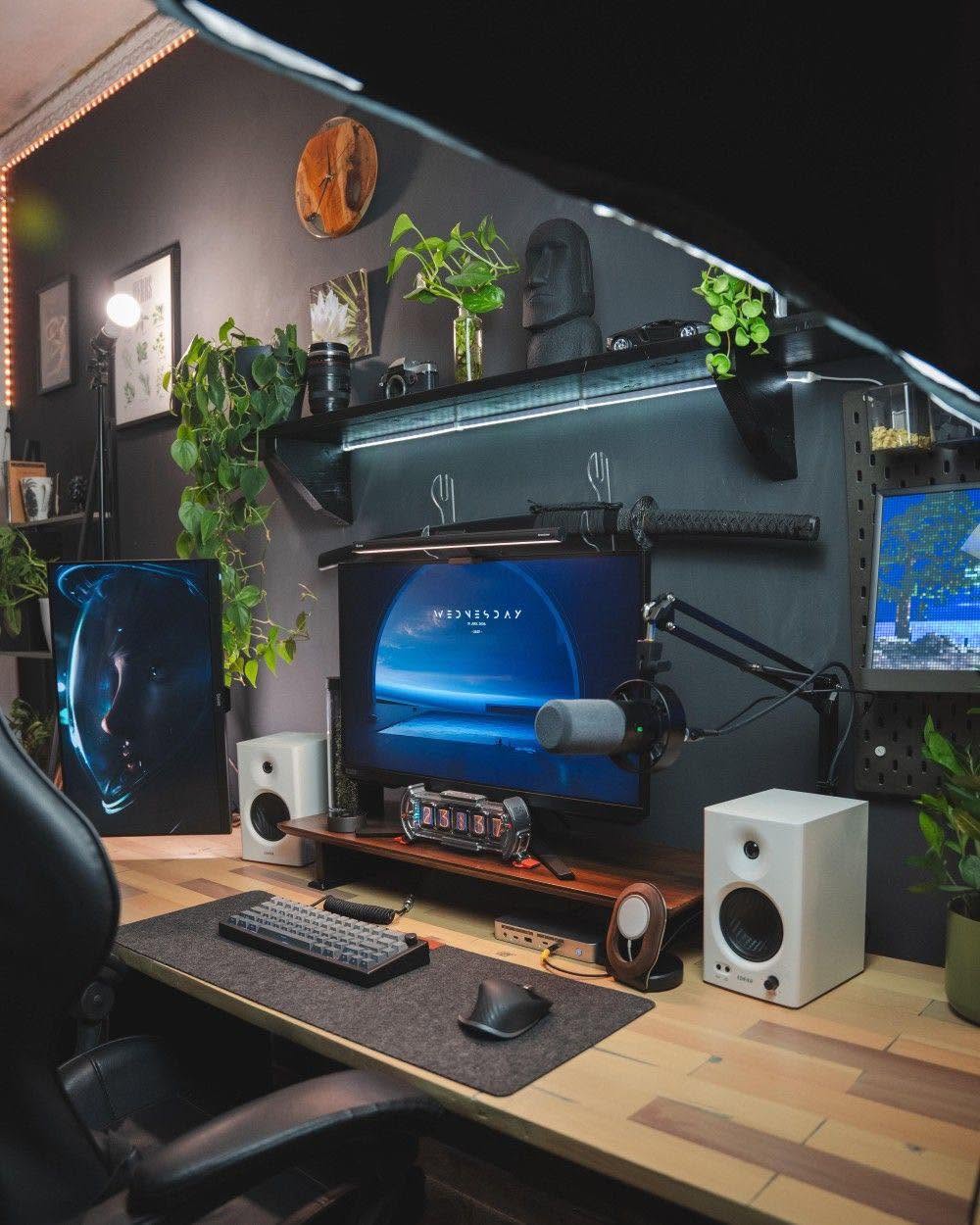 Desk setup