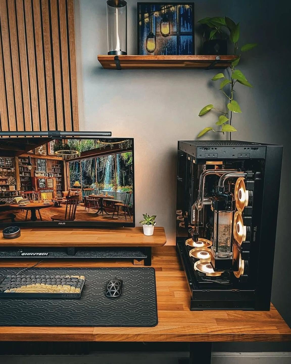 Desk setup
