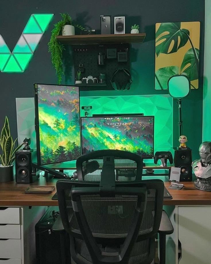 Desk setup