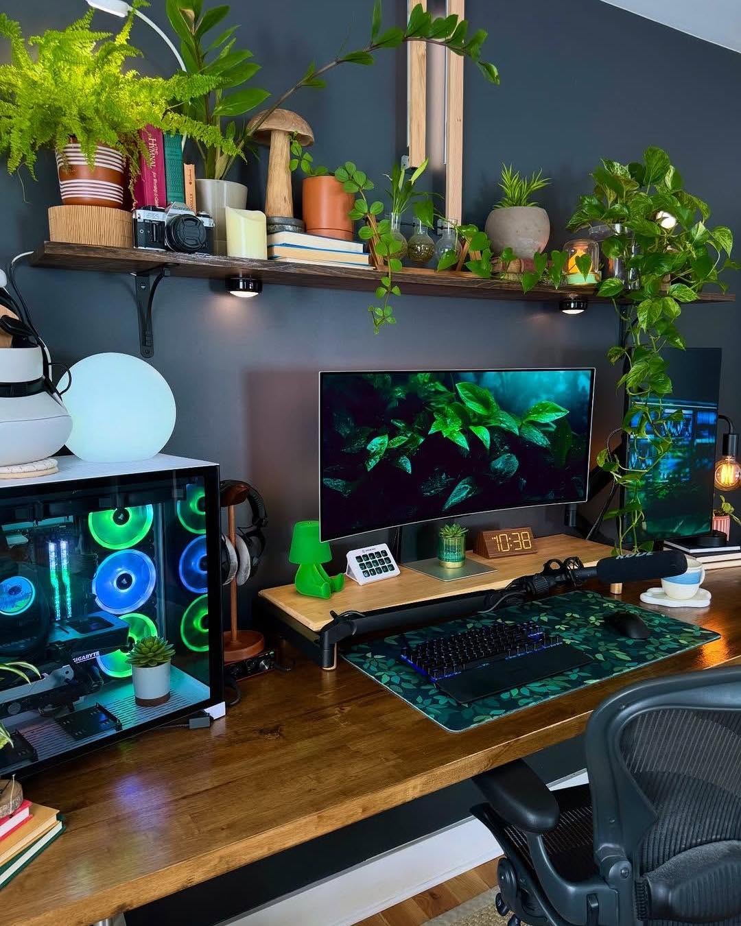 Desk setup