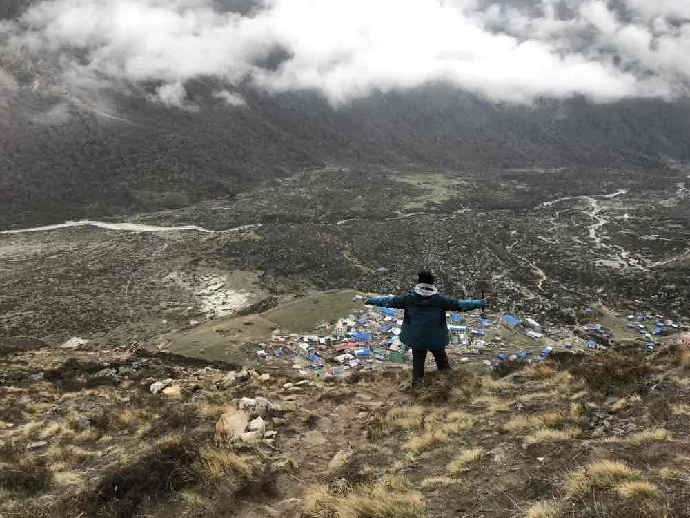 village Kyanjin Gumpa vallée de Langtang au Népal