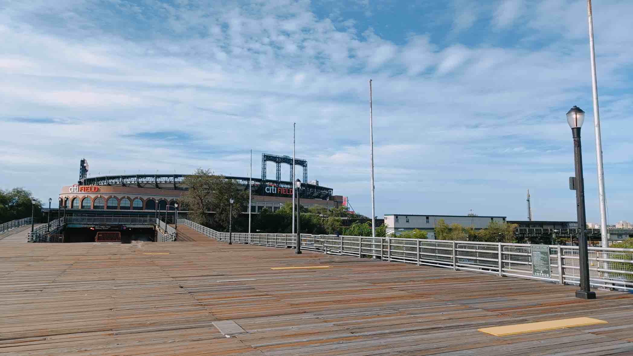 match de football au flushing meadows
