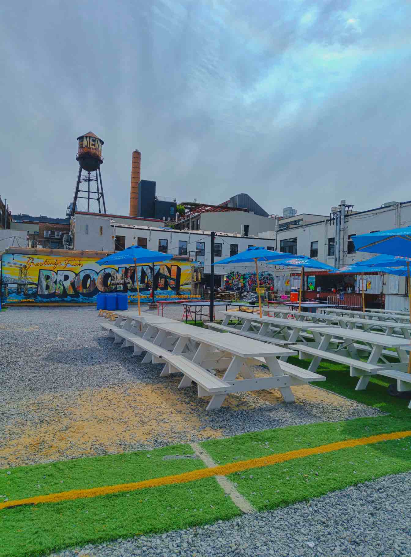 Williamsburg bar exterieur
