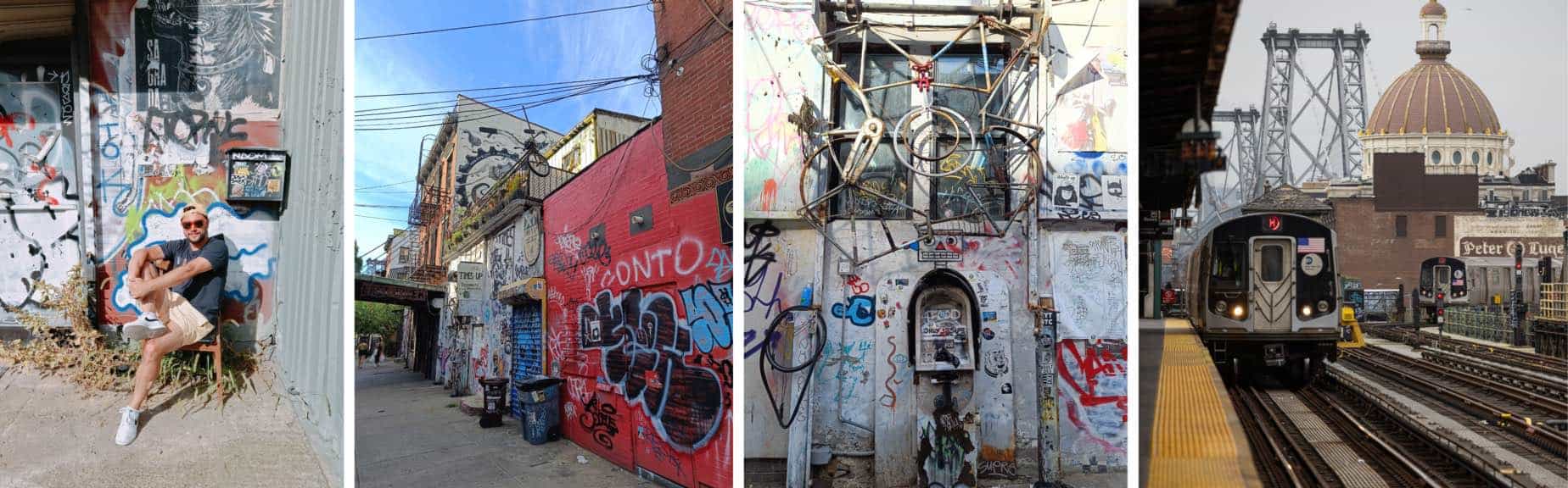 marcher dans les rues de williamsburg