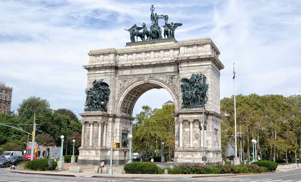 grand army plaza arc de triomphe prospect park