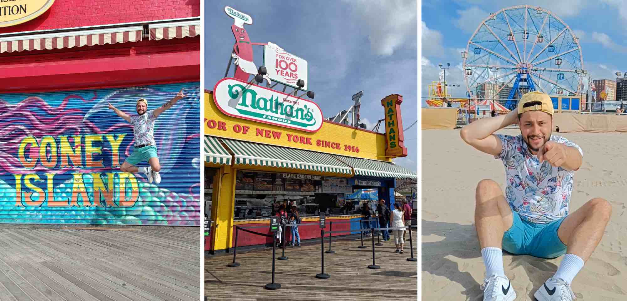 aller à Coney Island et Luna Park à New York