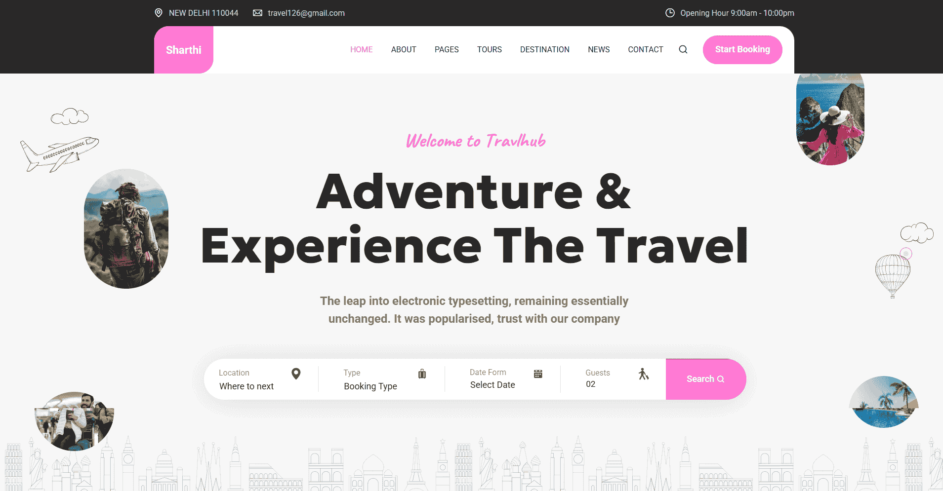 Travel Website