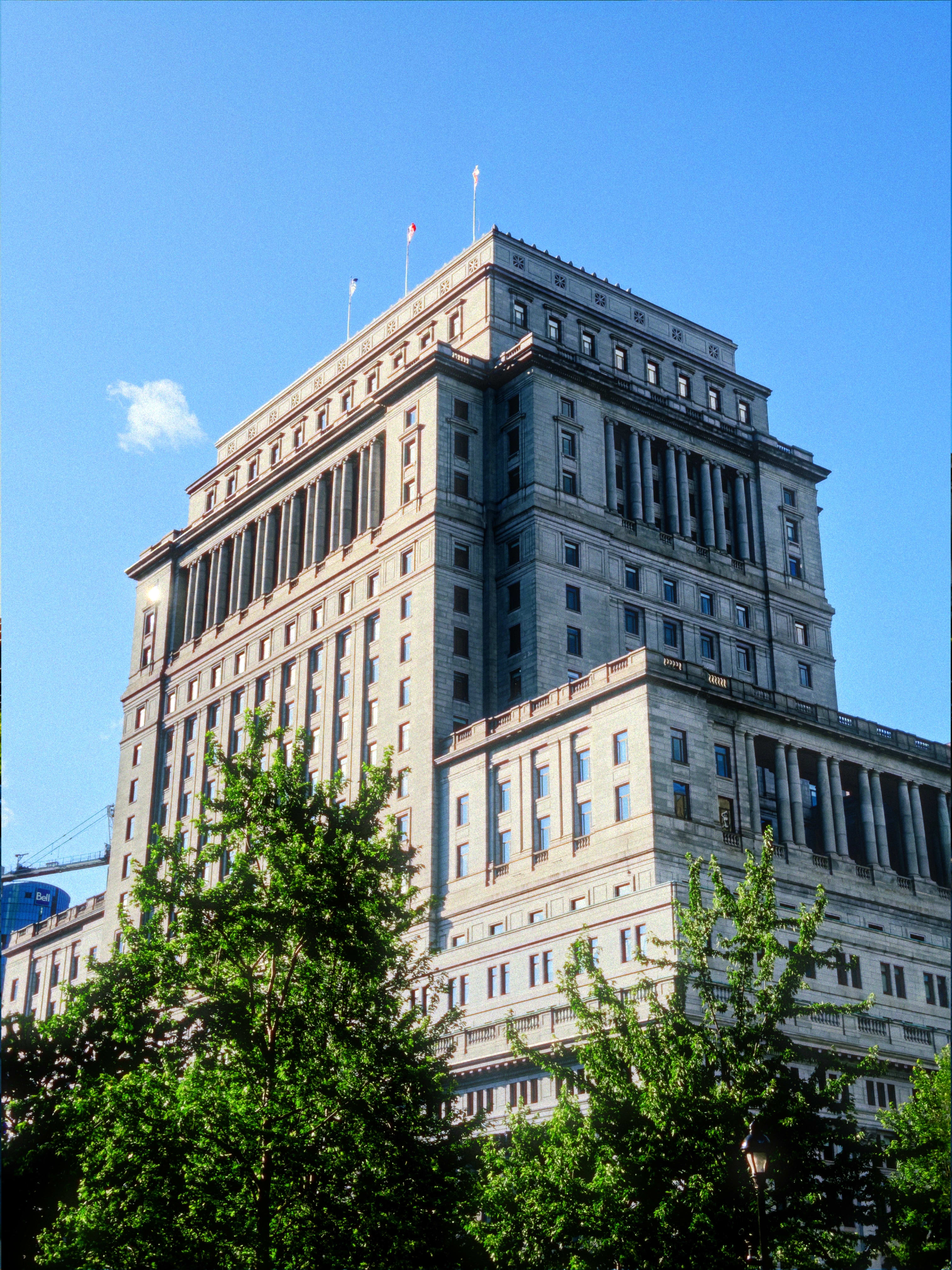 Another example of the european architecture of downtown Montreal.