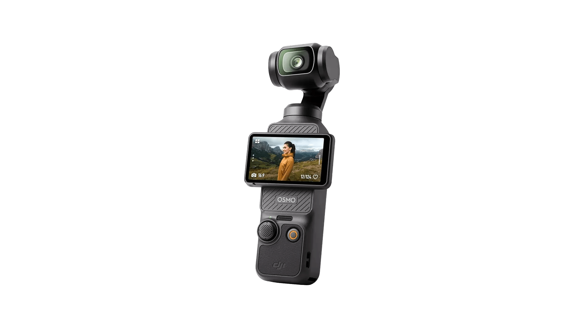 An offically image of the DJI Osmo Pocket 3.