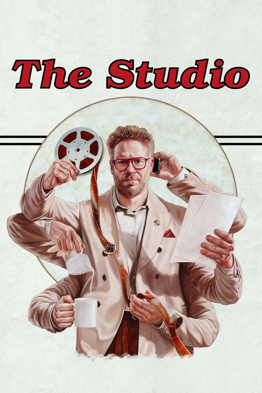 Official poster for season 1 of The Studio