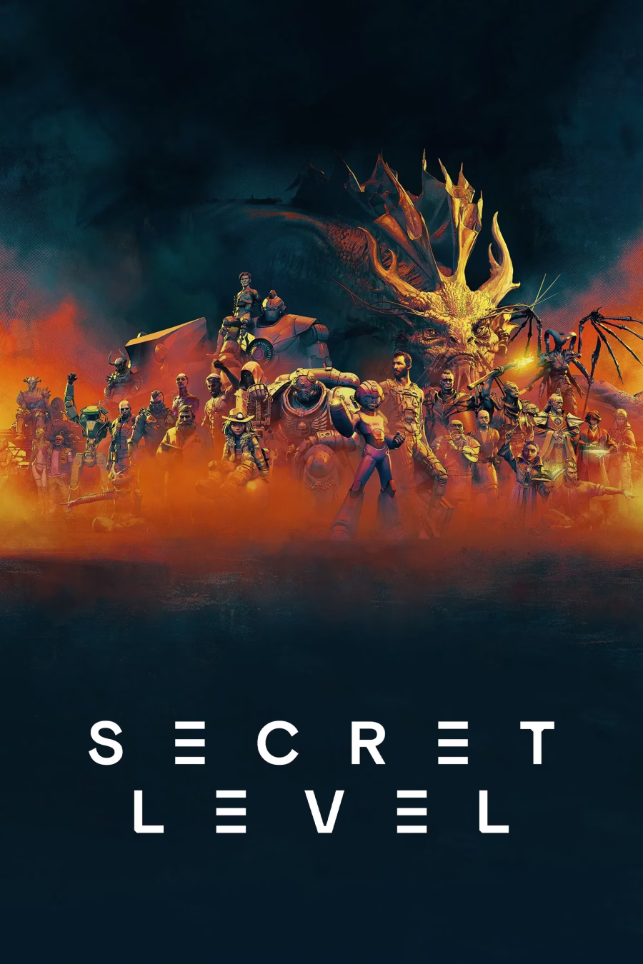 Official poster for season 1 of Secret Level