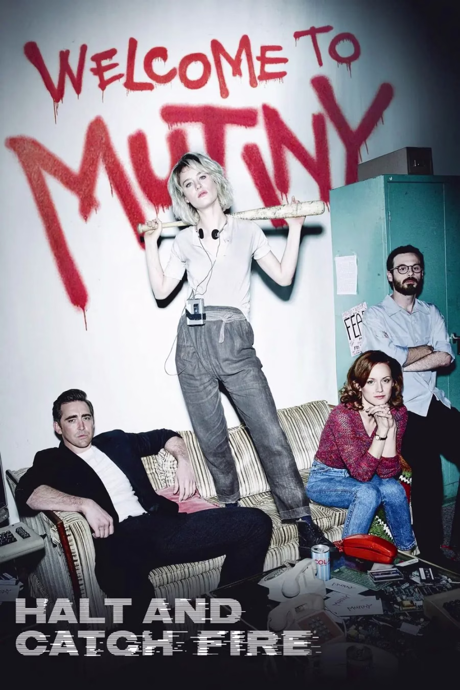 Official poster for season 2 of Halt and Catch Fire