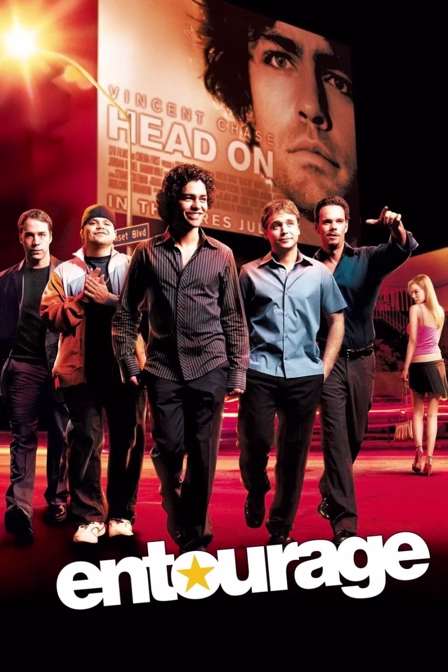 Official poster for season 1 of Entourage