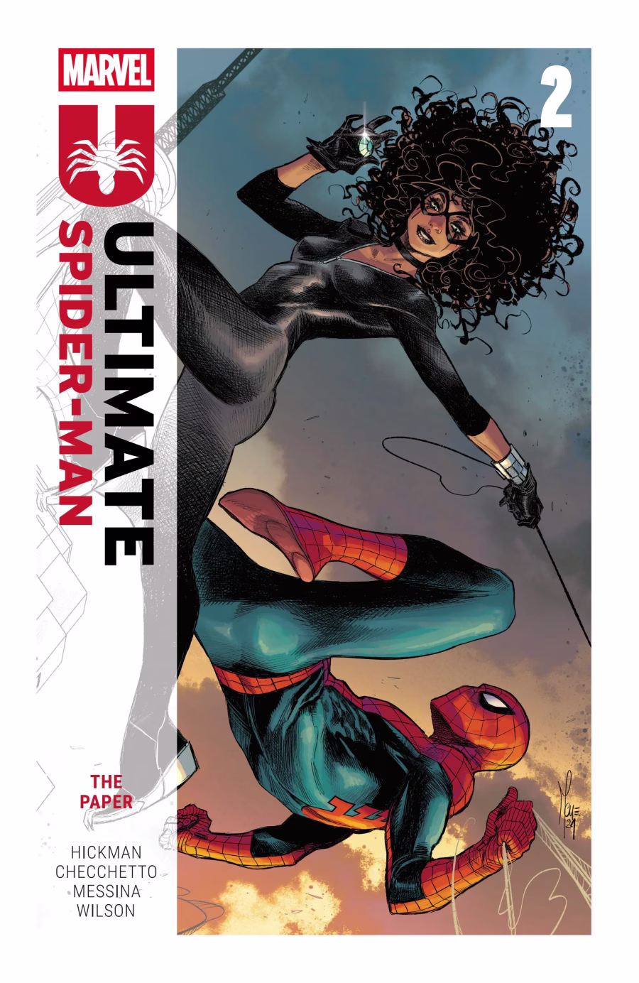 Cover of “Ultimate Spider-Man v02” by Jonathan Hickman
