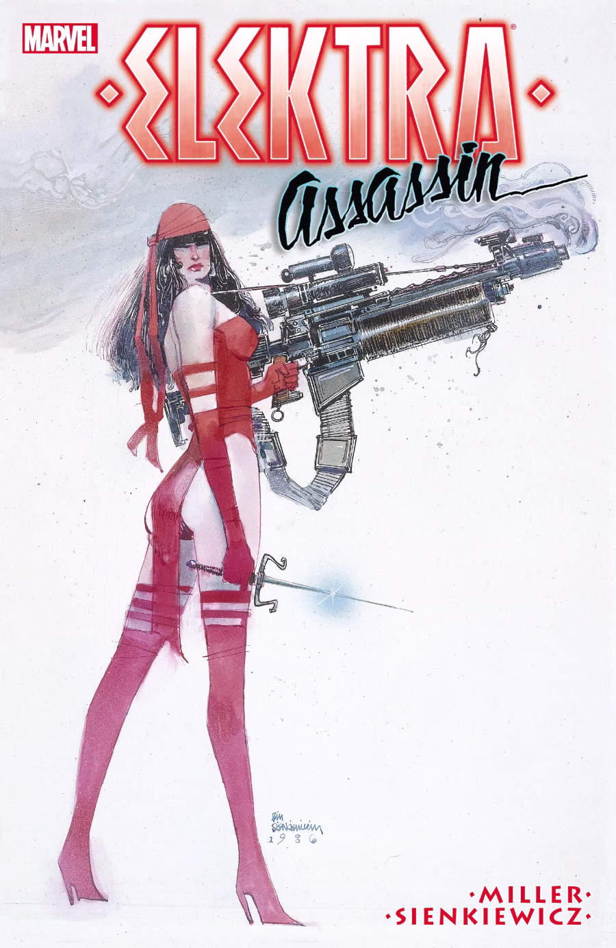 Cover of “Elektra: Assassin” by Frank Miller