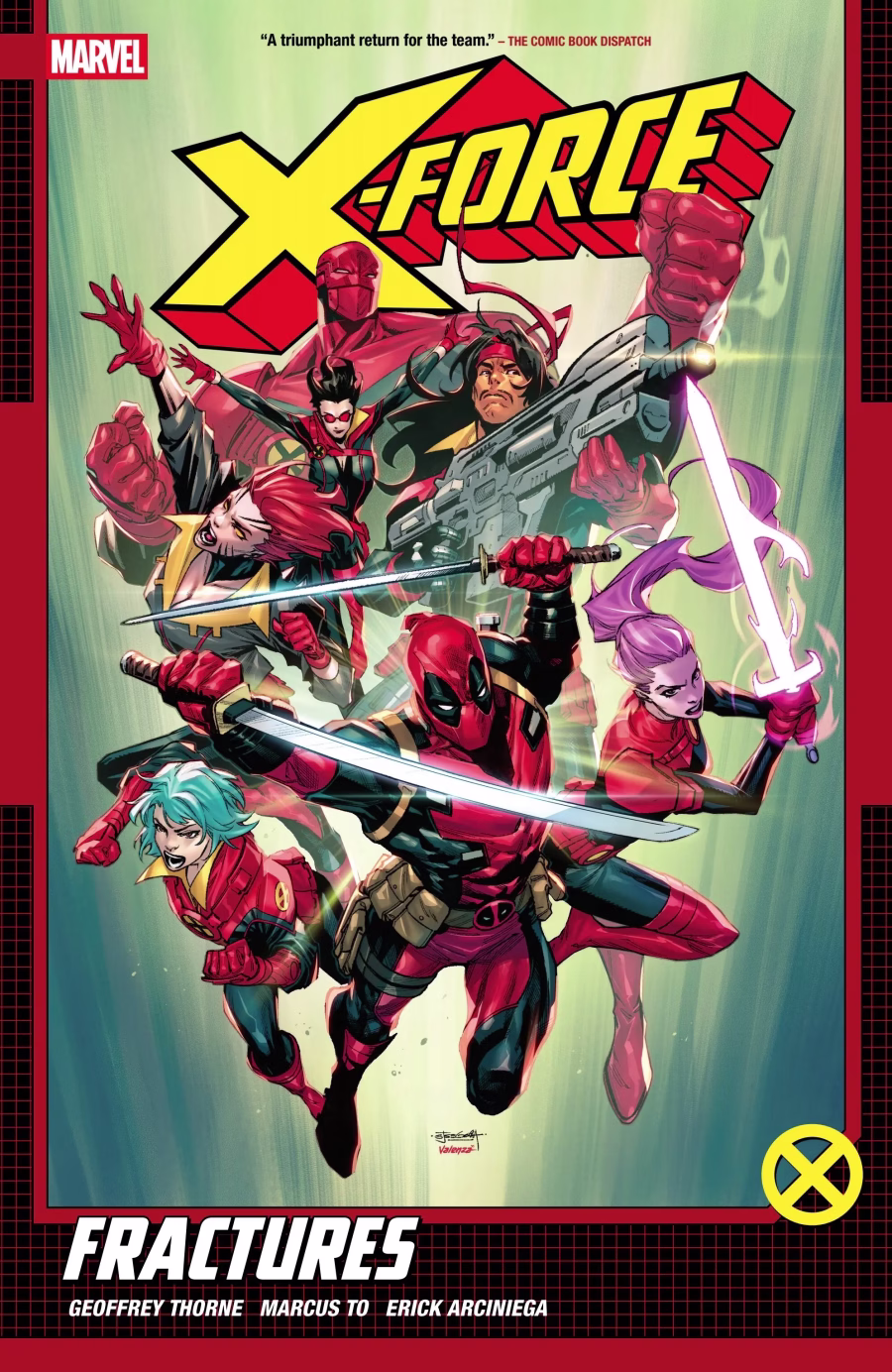 Cover of “X-Force v01” by Geoffrey Thorne