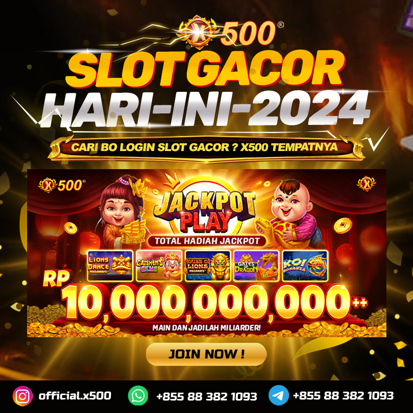 X500ID : Link Resmi Login & Daftar Slot Gacor Terpercaya Agen Paling Asli Tiap Tahun