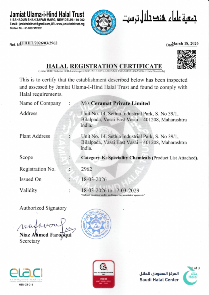Halal Certificate