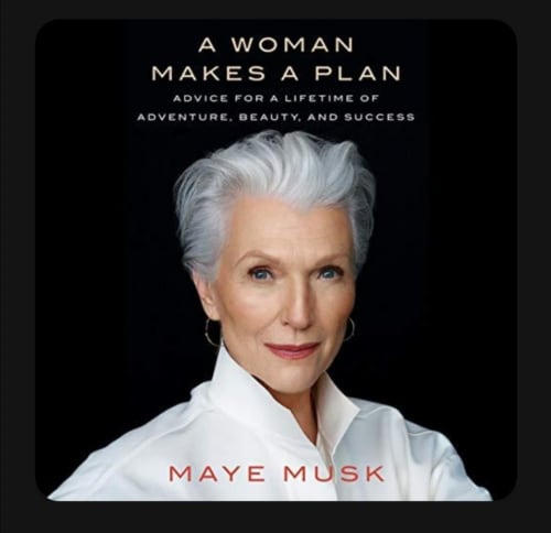 A woman makes a plan