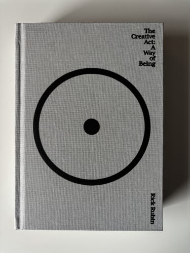 The Creative Act: A Way of Being