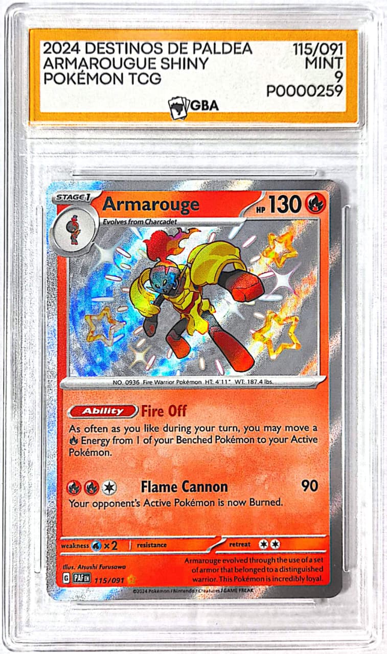 Armarouge Shiny (115/091) - Frente