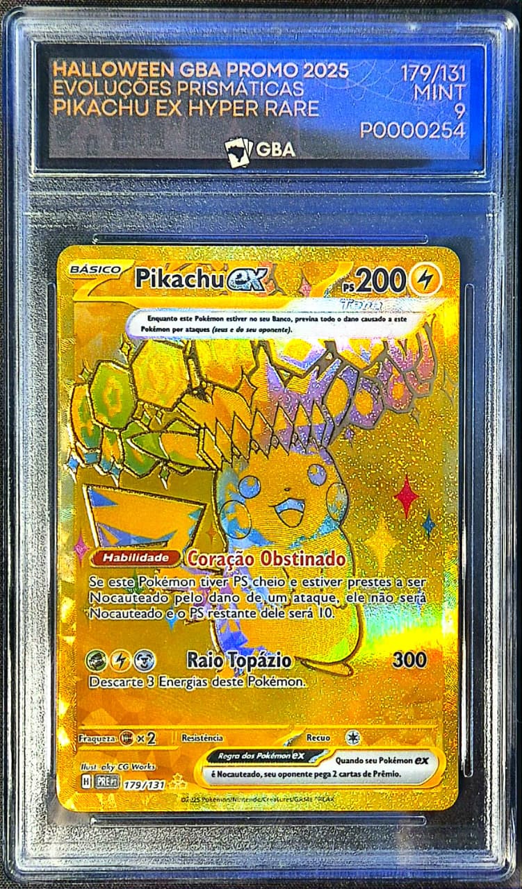 Pikachu ex (179/131) - Frente
