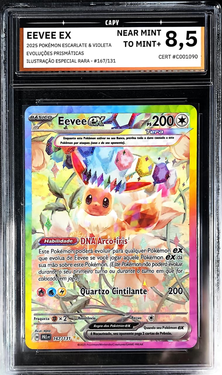 Eevee ex (167/131) - Frente