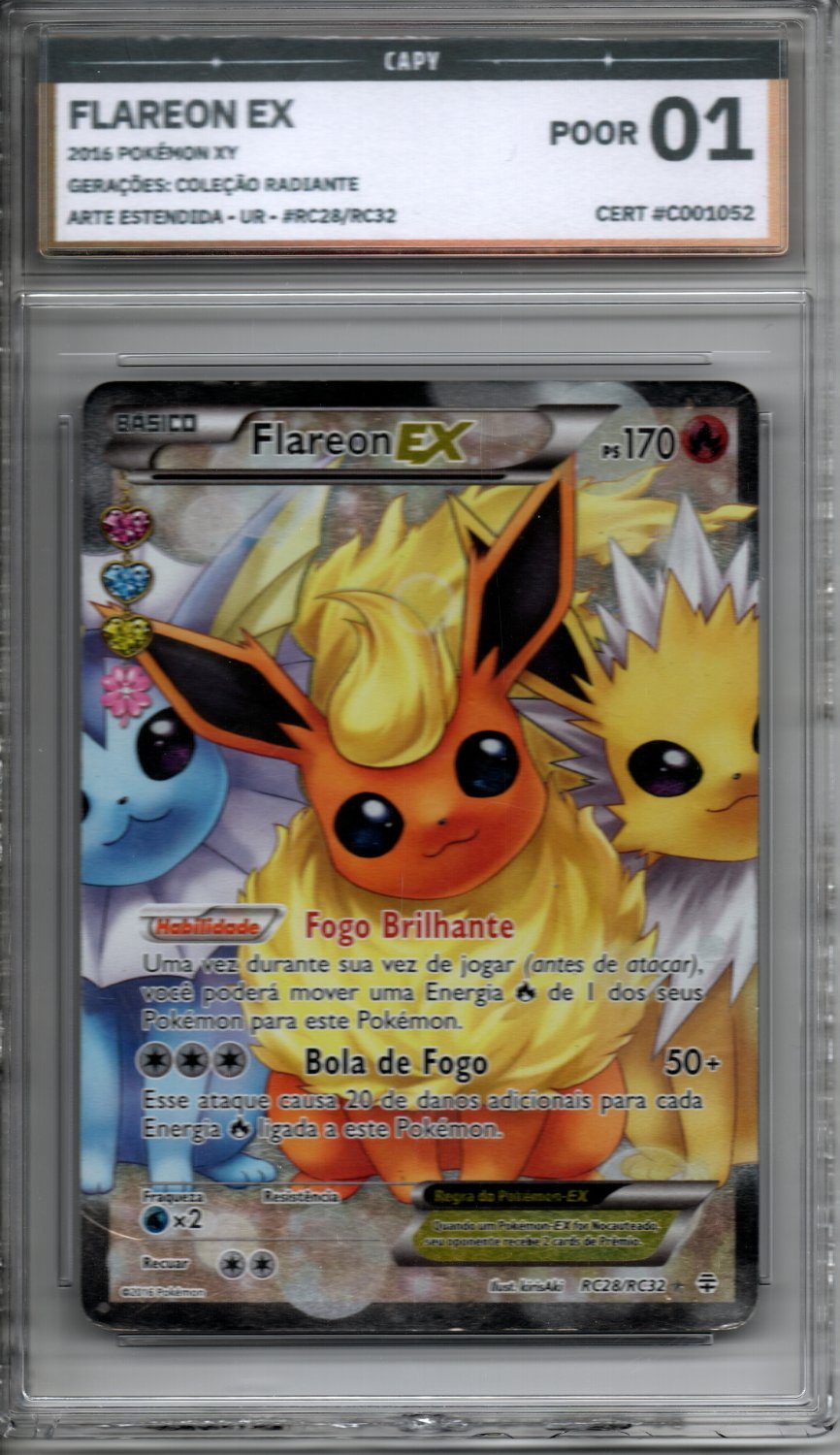 Flareon EX (RC28/RC32) - Frente