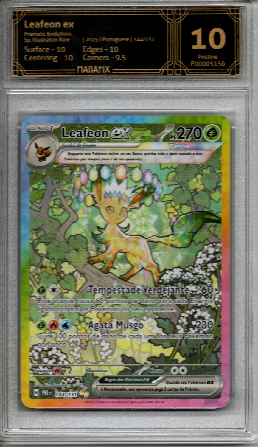 Leafeon ex (144/131) - Frente