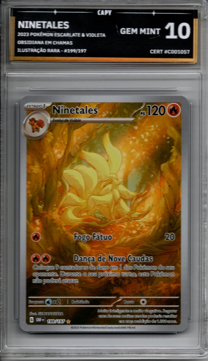 Ninetales (199/197) - Frente