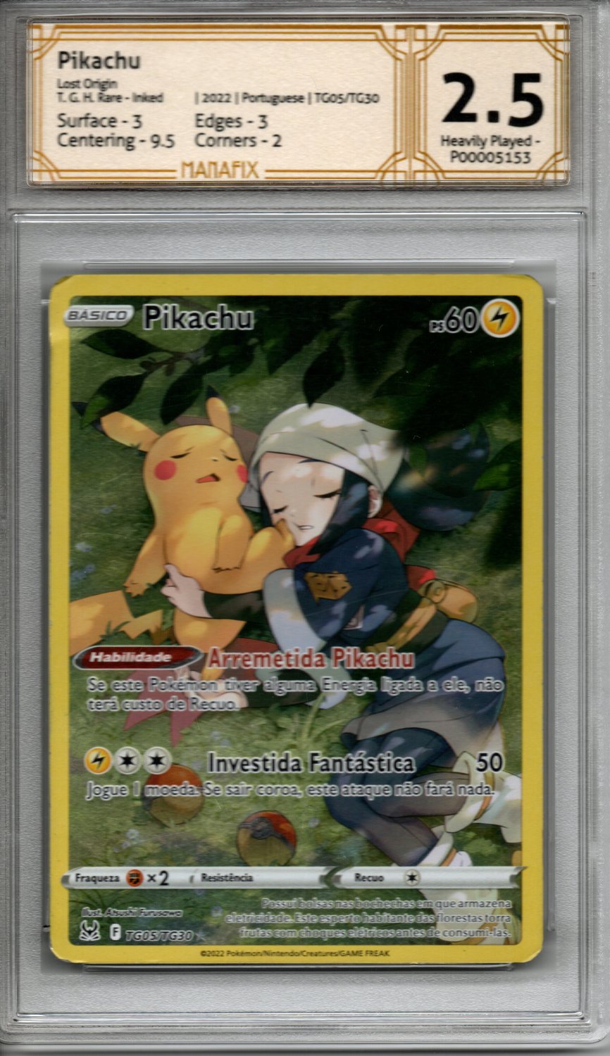 Pikachu (TG05/TG30) - Frente