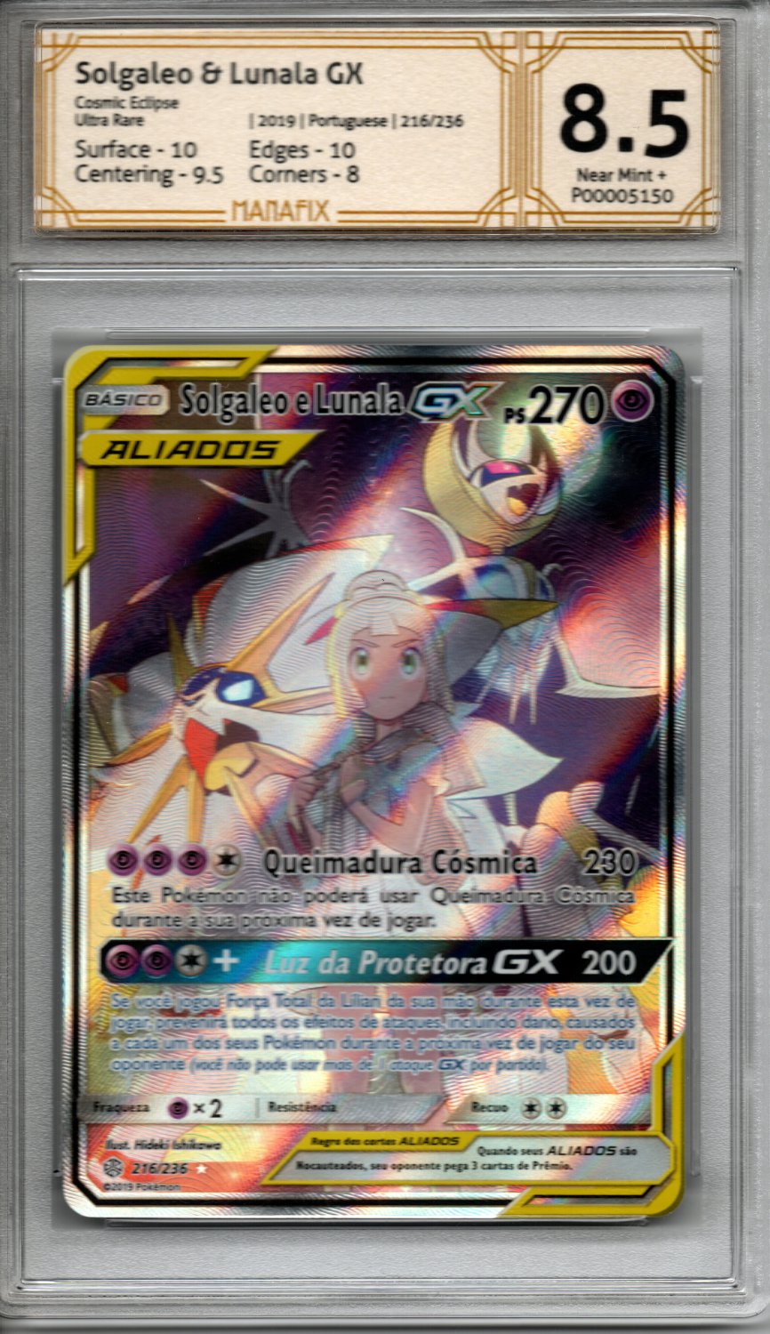 Solgaleo & Lunala-GX (216/236) - Frente